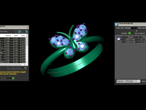 Women Ring Cad File 3D 프린트 모델