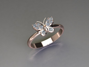 Women Ring Cad File 3D 프린트 모델
