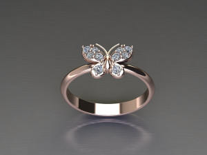 Women Ring Cad File 3D 프린트 모델