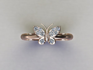 Women Ring Cad File 3D 프린트 모델