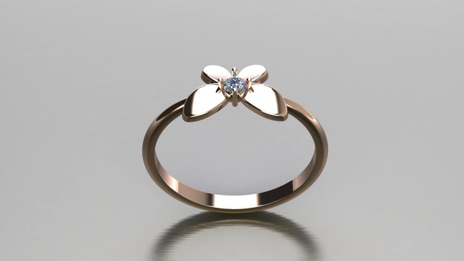 Women Ring Cad File 3D Print Model .c4d .max .obj .3ds .fbx .stl .blend 