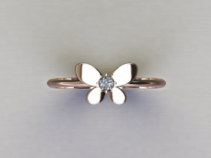 Women Ring Cad File 3D Baskı Modeli
