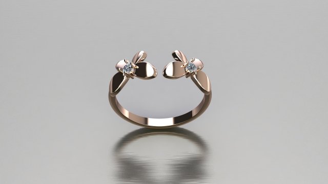 Women Ring Cad File Modelo de Impressão 3D .c4d .max .obj .3ds .fbx .stl .blend 