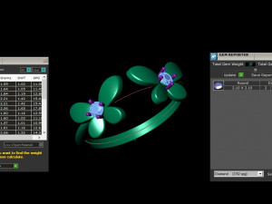 Women Ring Cad File Modelo de Impressão 3D