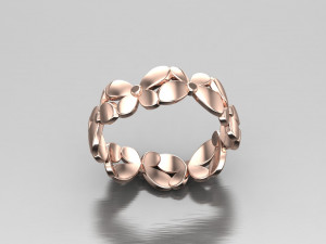 Women Ring Cad File Modelo de impresión 3D