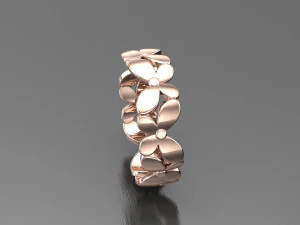 Women Ring Cad File 3D Print Model