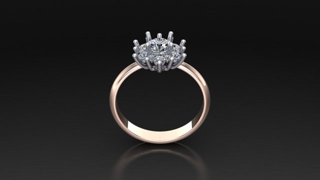 Women Ring Cad File Modèles 3D en vedette .c4d .max .obj .3ds .fbx .stl .blend 