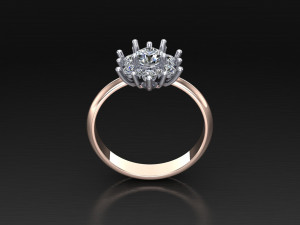 Women Ring Cad File 3D प्रिंट मॉडल