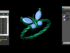 Women Ring Cad File Modelo de Impressão 3D
