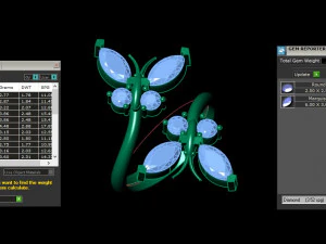 Women Ring Cad File 3D Print Model