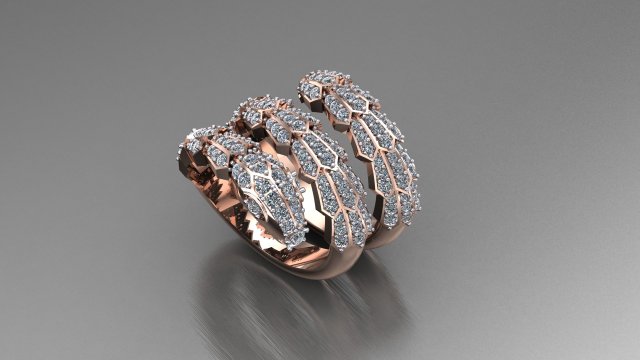 Women Ring Cad File 3D 打印模型 .c4d .max .obj .3ds .fbx .stl .blend