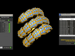 Women Ring Cad File 3D 打印模型