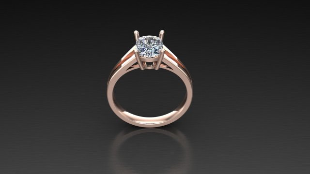 Women Ring Cad File Modello di stampa 3D .c4d .max .obj .3ds .fbx .stl .blend 