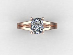 Women Ring Cad File Modello di stampa 3D