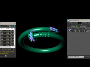 Women Ring Cad File 3D Print Model