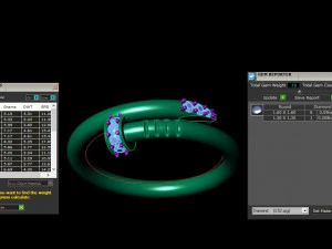 Women Ring Cad File 3D Print Model