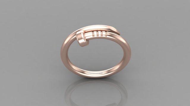 Women Ring Cad File 3D-printmodel .c4d .max .obj .3ds .fbx .stl .blend 