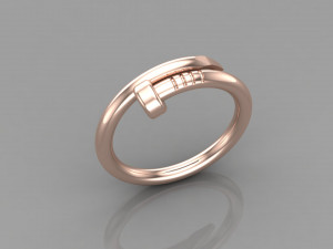 Women Ring Cad File 3D-printmodel
