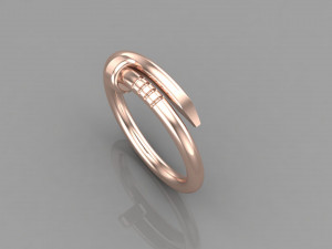 Women Ring Cad File 3D-printmodel