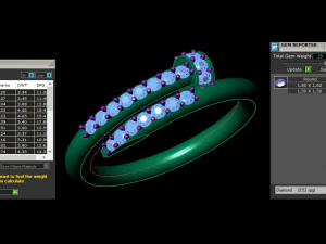 Women Ring Cad File 3D Print Model
