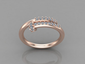 Women Ring Cad File Model Cetak 3D