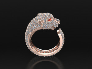 Man Ring Cad File 3D 프린트 모델