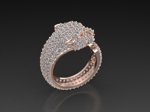 Man Ring Cad File 3D 프린트 모델