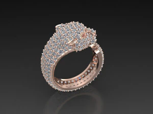 Man Ring Cad File 3D Print Model