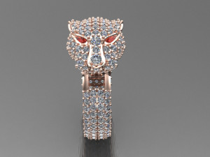 Man Ring Cad File 3D 프린트 모델