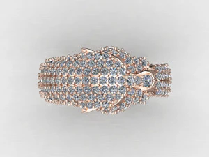 Man Ring Cad File 3D Print Model