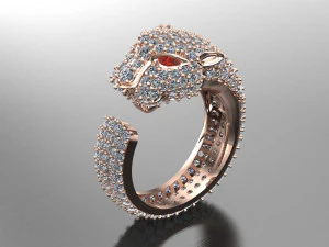 Man Ring Cad File 3D Print Model
