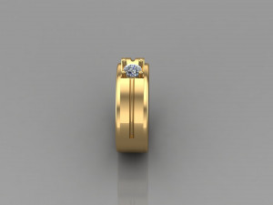 Man Ring Cad File 3D Принт Модель