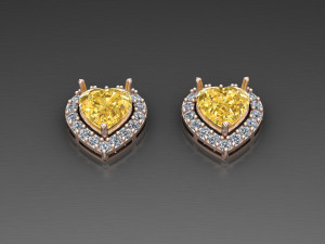 Women Earring Cad File 3D Принт Модель