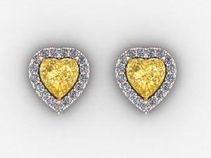 Women Earring Cad File 3D 打印模型