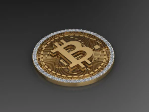 BitCoin Crypto Currency Cad File 3D Print Model