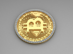 BitCoin Crypto Currency Cad File 3D-printmodel
