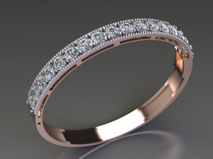 Bangle Cad File Modelo de Impressão 3D