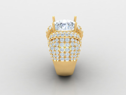 Man Ring Cad File Printing 3D Print Model