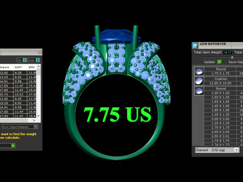 Man Ring Cad File Printing 3D Print Model