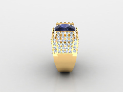 Man Ring Cad File Printing 3D Baskı Modeli
