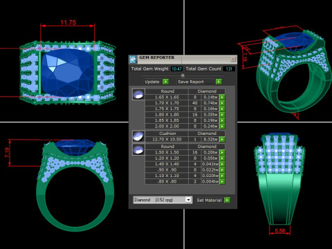 Man Ring Cad File Printing 3D Baskı Modeli