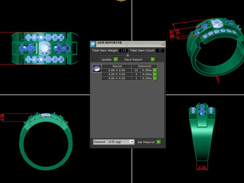 Man Ring Cad File Printing 3D-Druckmodell