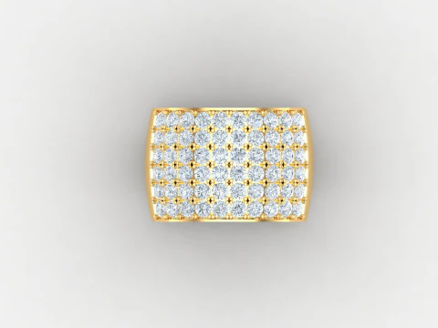 Man Ring Cad File Printing 3D Print Model