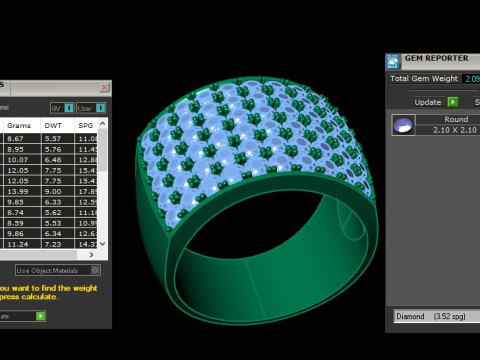 Man Ring Cad File Printing Modelo de Impressão 3D