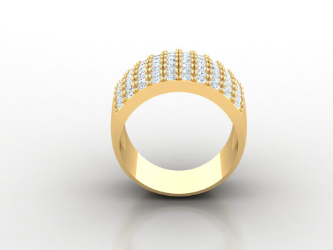 Man Ring Cad File Printing Modelo de Impressão 3D