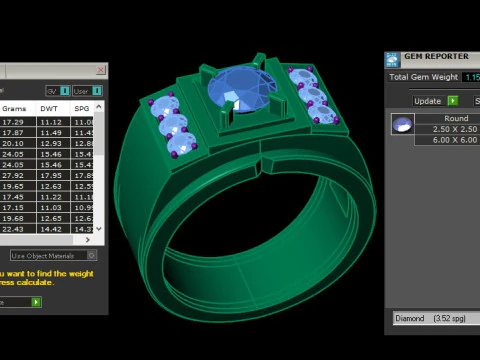 Man Ring Cad File Printing 3D Print Model