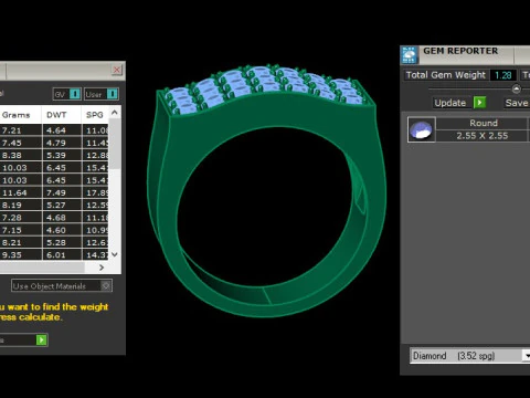 Man Ring Cad File Printing 3D Print Model