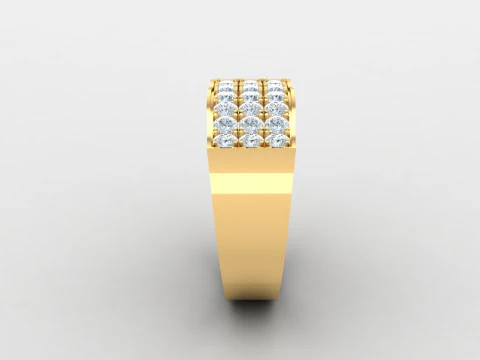 Man Ring Cad File Printing 3D Print Model