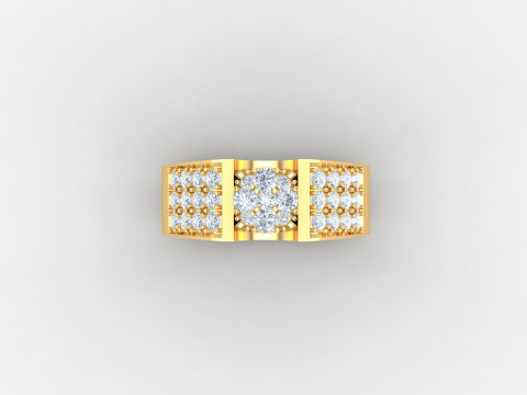 Man Ring Cad File Printing 3D Принт Модель