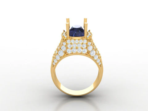 Man Ring Cad File Printing 3D Print Model